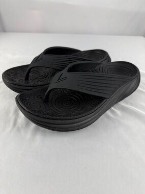 Vionic Recovery RX Black Women's Thong Sandals
